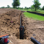 golf course drainage system