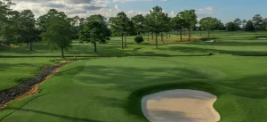 country club golf green